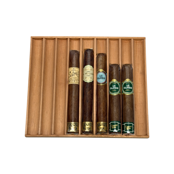 a sampler of cigars from crowned heads