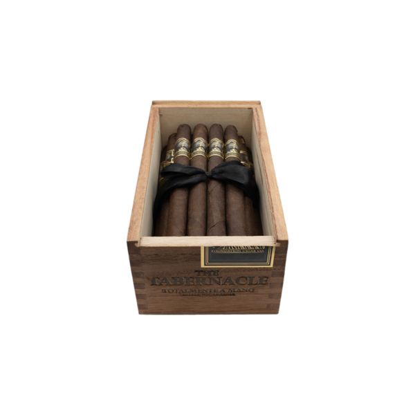 open box of foundation tabernacle lancero cigars